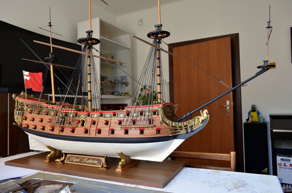 HMS ROYAL KATHERINE 1664 (Plná velikost v novém okně) HMS ROYAL KATHERINE 1664