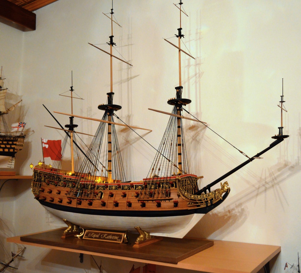 HMS ROYAL KATHERINE 1664 (Plná velikost v novém okně) HMS ROYAL KATHERINE 1664