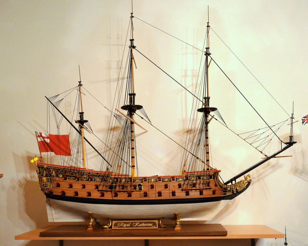 HMS ROYAL KATHERINE 1664 (Plná velikost v novém okně) HMS ROYAL KATHERINE 1664