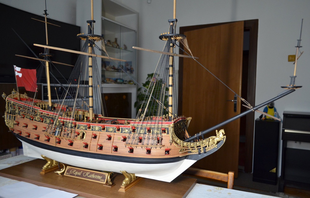 HMS ROYAL KATHERINE 1664 (Plná velikost v novém okně) HMS ROYAL KATHERINE 1664