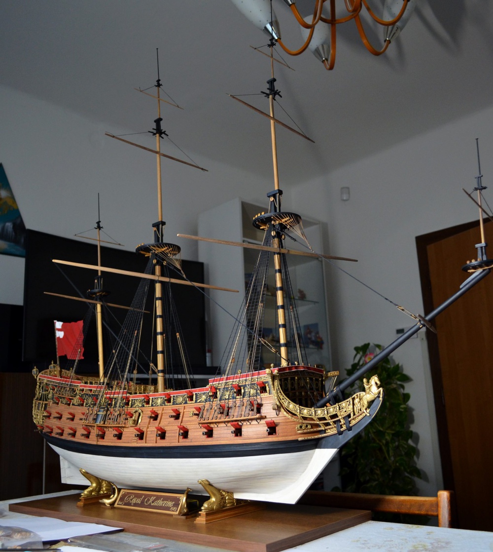 HMS ROYAL KATHERINE 1664 (Plná velikost v novém okně) HMS ROYAL KATHERINE 1664