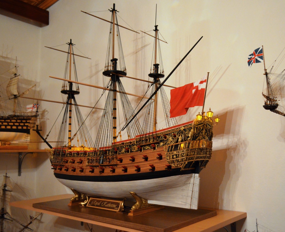 HMS ROYAL KATHERINE 1664 (Plná velikost v novém okně) HMS ROYAL KATHERINE 1664