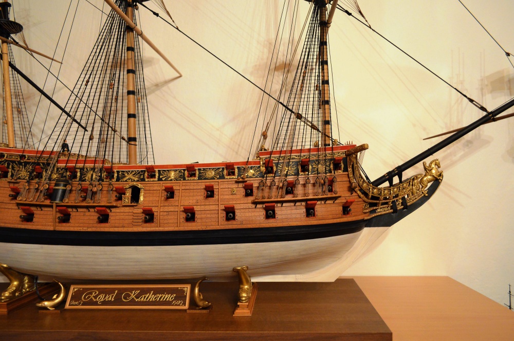HMS ROYAL KATHERINE 1664 (Plná velikost v novém okně) HMS ROYAL KATHERINE 1664