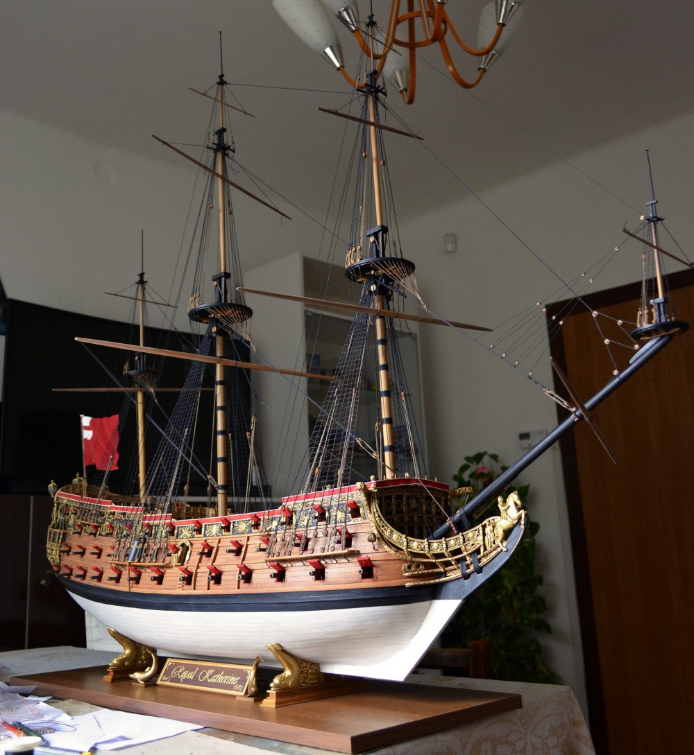 HMS ROYAL KATHERINE 1664 (Plná velikost v novém okně) HMS ROYAL KATHERINE 1664