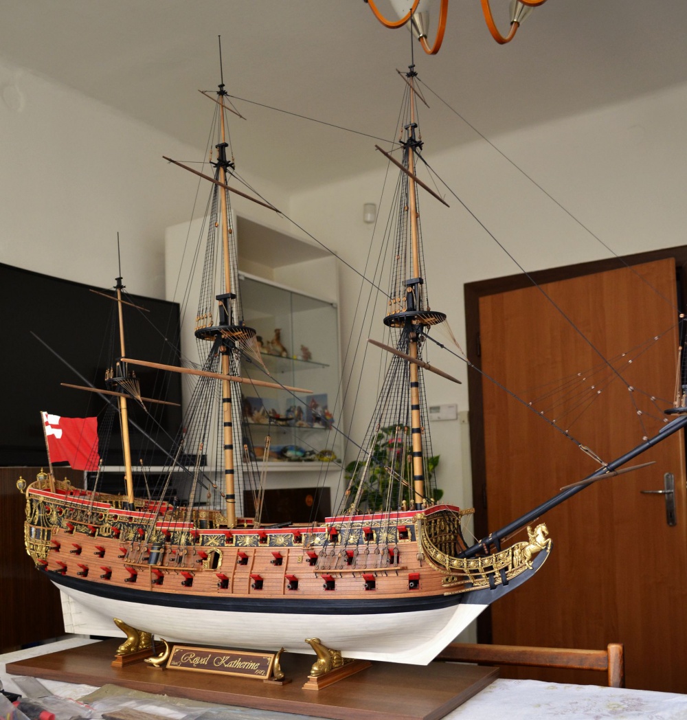 HMS ROYAL KATHERINE 1664 (Plná velikost v novém okně) HMS ROYAL KATHERINE 1664