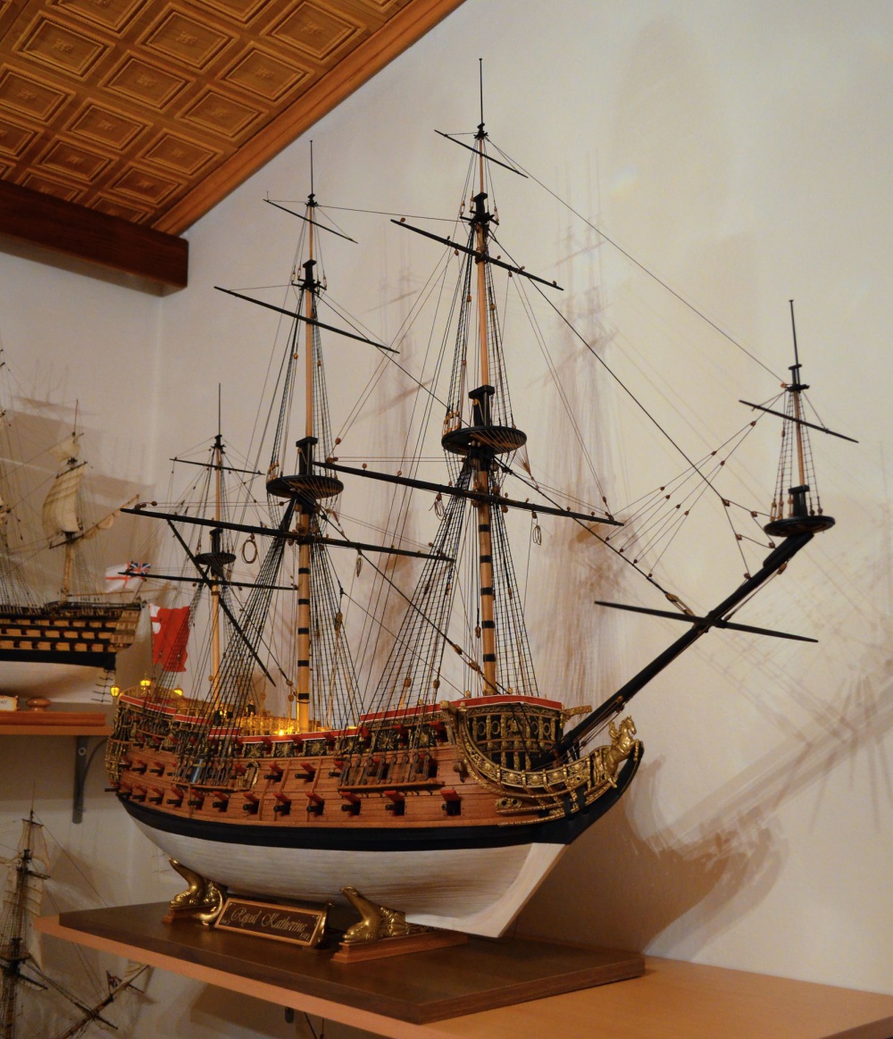 HMS ROYAL KATHERINE 1664 (Plná velikost v novém okně) HMS ROYAL KATHERINE 1664
