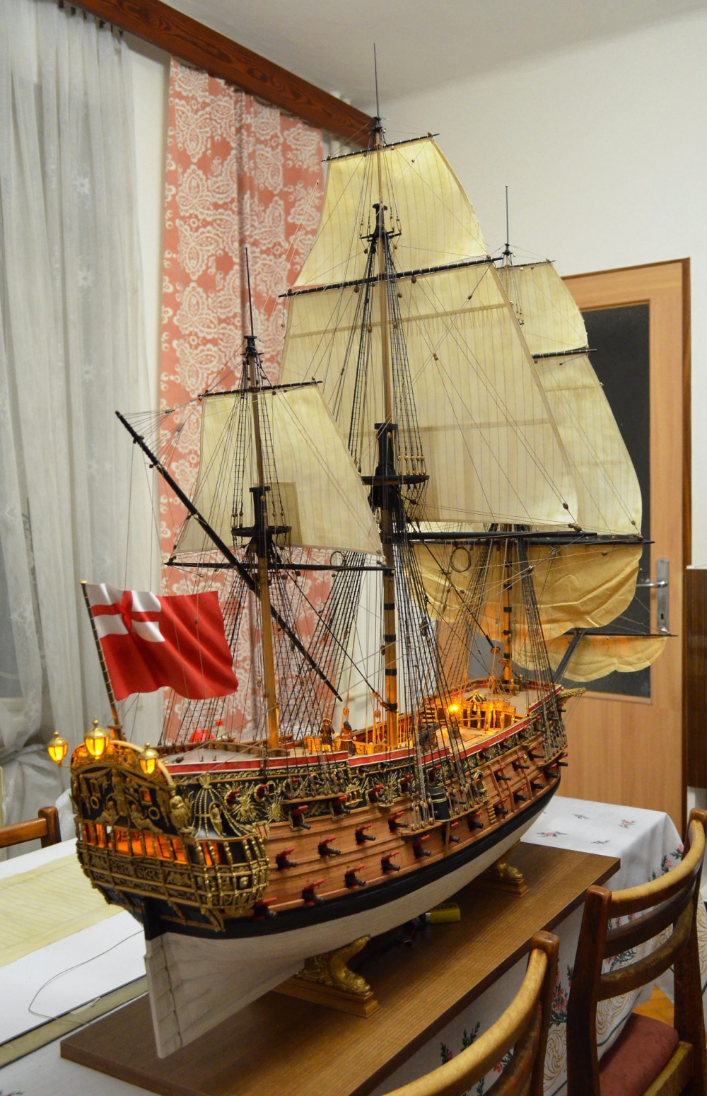 HMS ROYAL KATHERINE 1664 (Plná velikost v novém okně) HMS ROYAL KATHERINE 1664