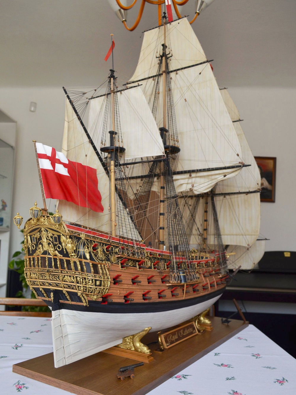 HMS ROYAL KATHERINE 1664 (Plná velikost v novém okně) HMS ROYAL KATHERINE 1664