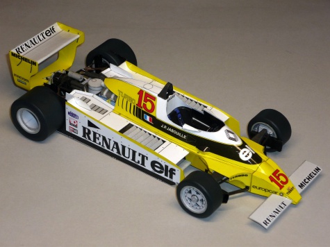 Renault RE-20 - J.P.Jabouille - GP USA West 1980 Renault RE-20 - J.P.Jabouille - GP USA West 1980