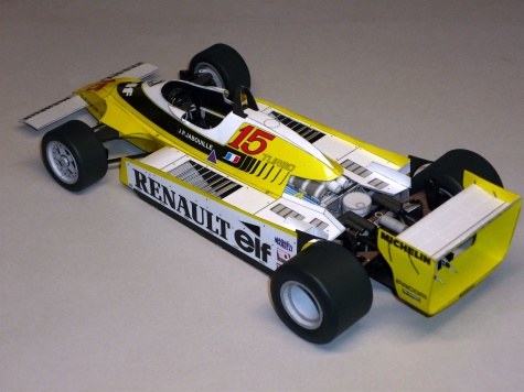 Renault RE-20 - J.P.Jabouille - GP USA West 1980 Renault RE-20 - J.P.Jabouille - GP USA West 1980
