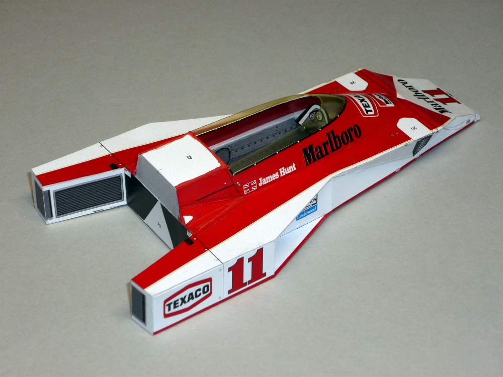 McLaren M23 - James Hunt - GP USA West 1976 (Plná velikost v novém okně) McLaren M23 - James Hunt - GP USA West 1976