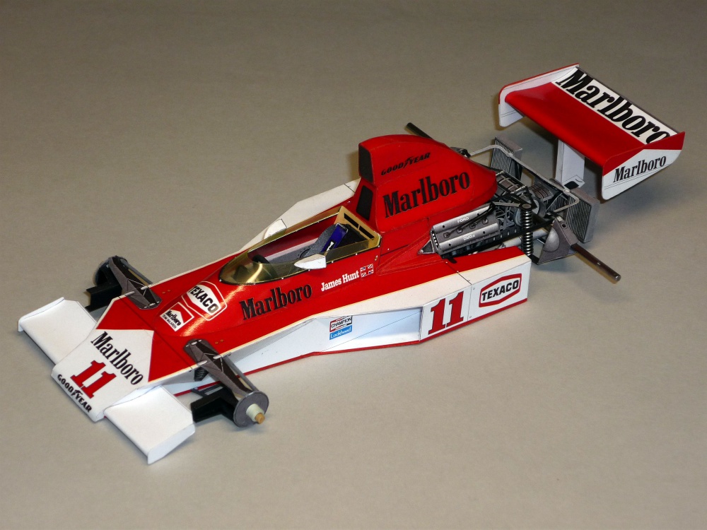 McLaren M23 - James Hunt - GP USA West 1976 (Plná velikost v novém okně) McLaren M23 - James Hunt - GP USA West 1976
