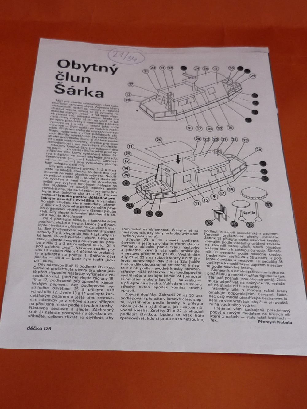 obytný člun árka (Plná velikost v novém okně) obytný člun árka