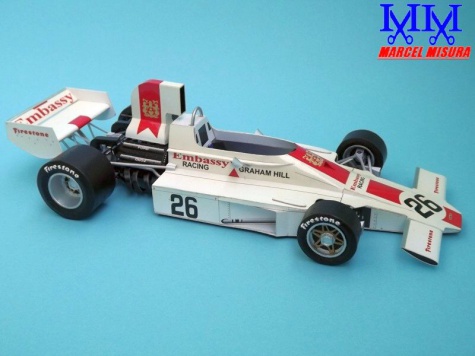 Lola T370, Graham Hill, 1974,
