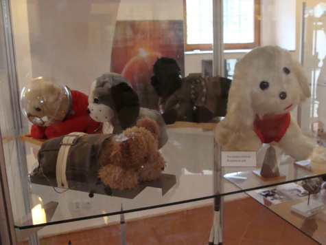 Lajka a zvířecí kosmonauti - muzeum Jílové u Prahy Lajka a zvířecí kosmonauti - muzeum Jílové u Prahy
