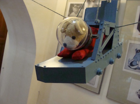 Lajka a zvířecí kosmonauti - muzeum Jílové u Prahy Lajka a zvířecí kosmonauti - muzeum Jílové u Prahy