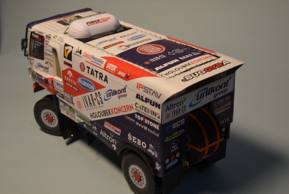 Tatra 158 Phoenix - Dakar 2017 (Plná velikost v novém okně) Tatra 158 Phoenix - Dakar 2017
