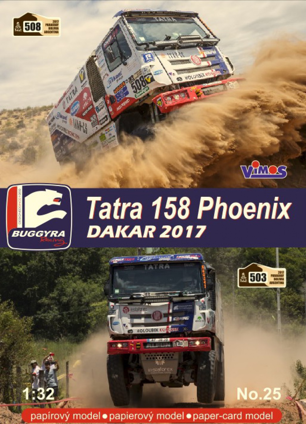 Tatra 158 Phoenix - Dakar 2017 (Plná velikost v novém okně) Tatra 158 Phoenix - Dakar 2017