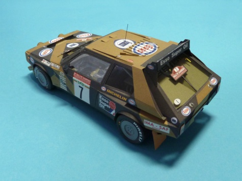 Lancia S4 Grifone rally team Lancia S4 Grifone rally team