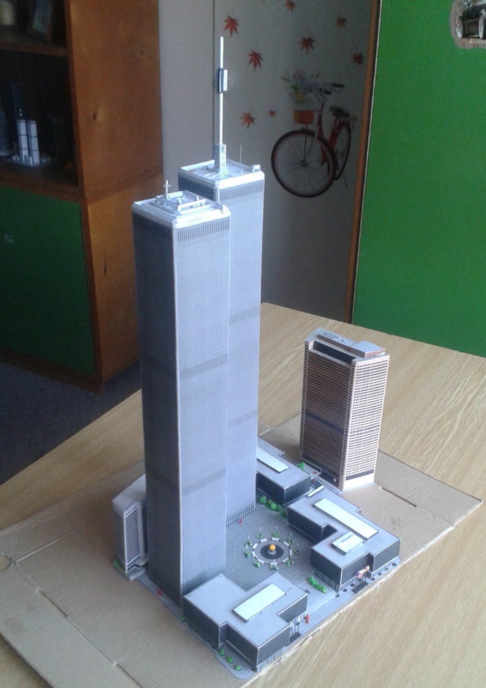 World Trade Center (WTC), Twin Towers - 1:1100 (Plná velikost v novém okně) World Trade Center (WTC), Twin Towers - 1:1100