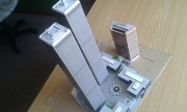 World Trade Center (WTC), Twin Towers - 1:1100