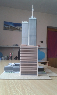 World Trade Center (WTC), Twin Towers - 1:1100