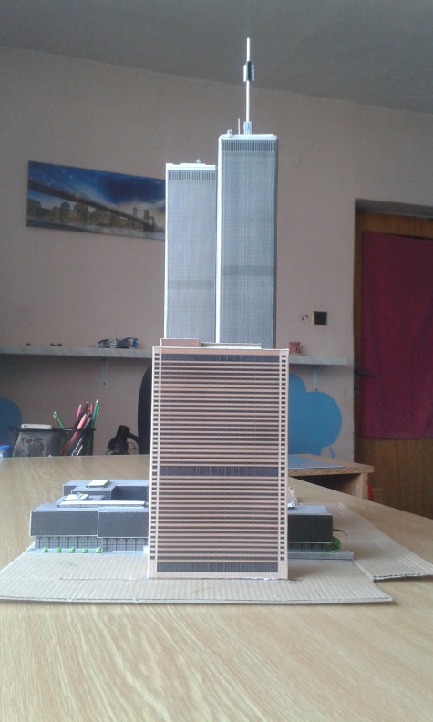 World Trade Center (WTC), Twin Towers - 1:1100 World Trade Center (WTC), Twin Towers - 1:1100
