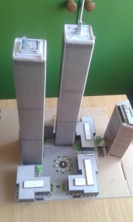 World Trade Center (WTC), Twin Towers - 1:1100
