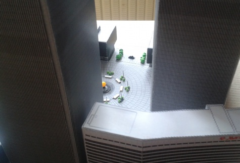 World Trade Center (WTC), Twin Towers - 1:1100 World Trade Center (WTC), Twin Towers - 1:1100