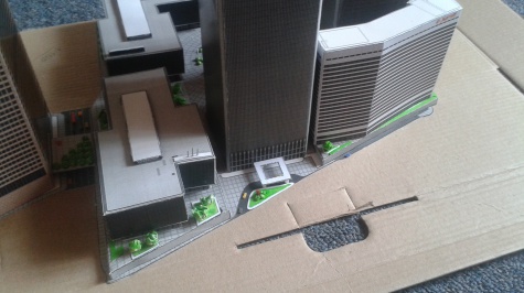 World Trade Center (WTC), Twin Towers - 1:1100 World Trade Center (WTC), Twin Towers - 1:1100