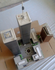 World Trade Center (WTC), Twin Towers - 1:1100