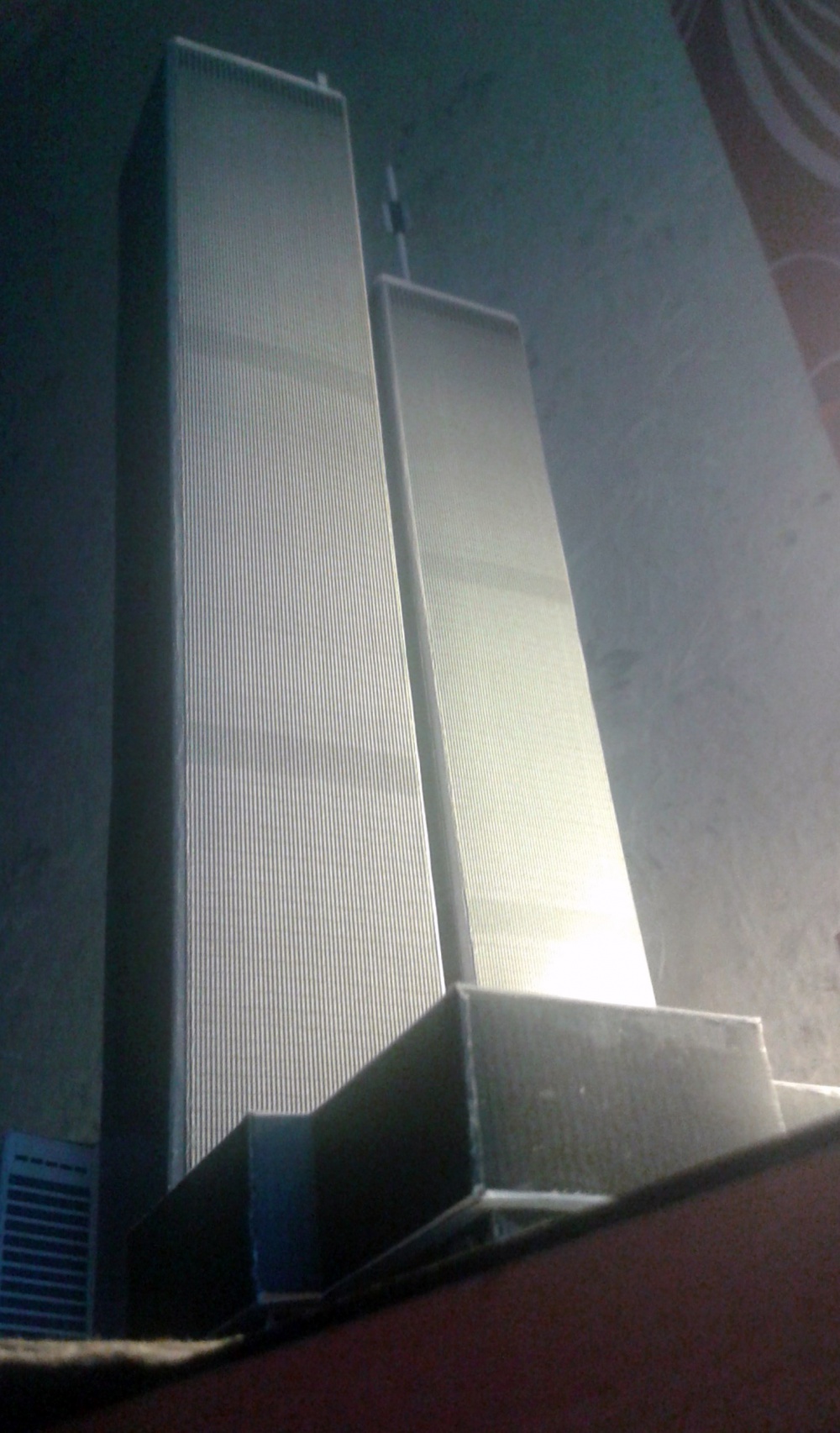 World Trade Center (WTC), Twin Towers - 1:1100 (Plná velikost v novém okně) World Trade Center (WTC), Twin Towers - 1:1100