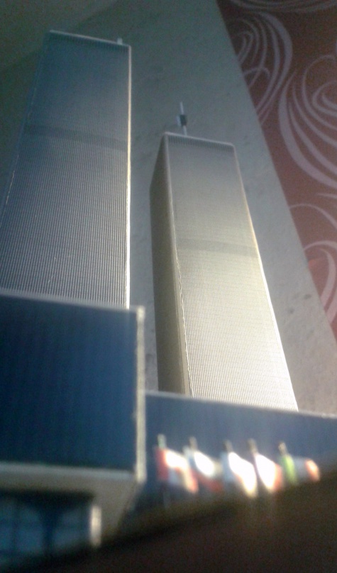 World Trade Center (WTC), Twin Towers - 1:1100 World Trade Center (WTC), Twin Towers - 1:1100