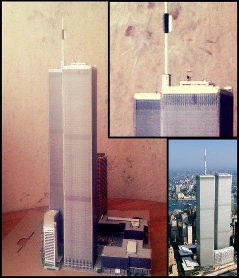 World Trade Center (WTC), Twin Towers - 1:1100 World Trade Center (WTC), Twin Towers - 1:1100