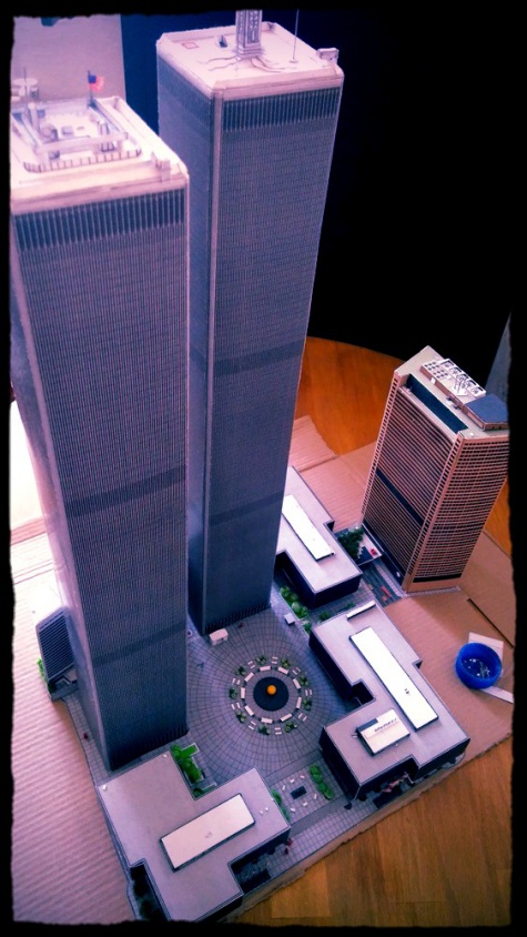 World Trade Center (WTC), Twin Towers - 1:1100 World Trade Center (WTC), Twin Towers - 1:1100