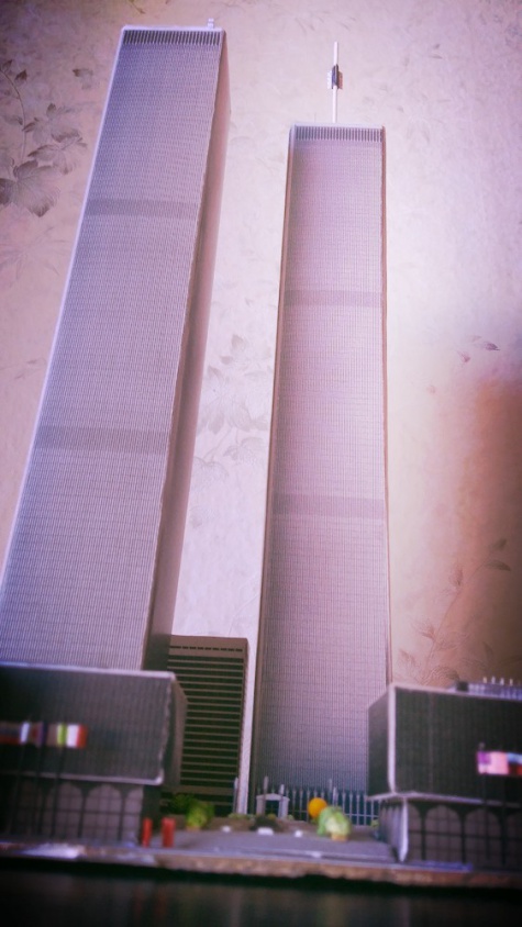 World Trade Center (WTC), Twin Towers - 1:1100 World Trade Center (WTC), Twin Towers - 1:1100