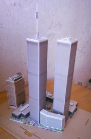 World Trade Center (WTC), Twin Towers - 1:1100