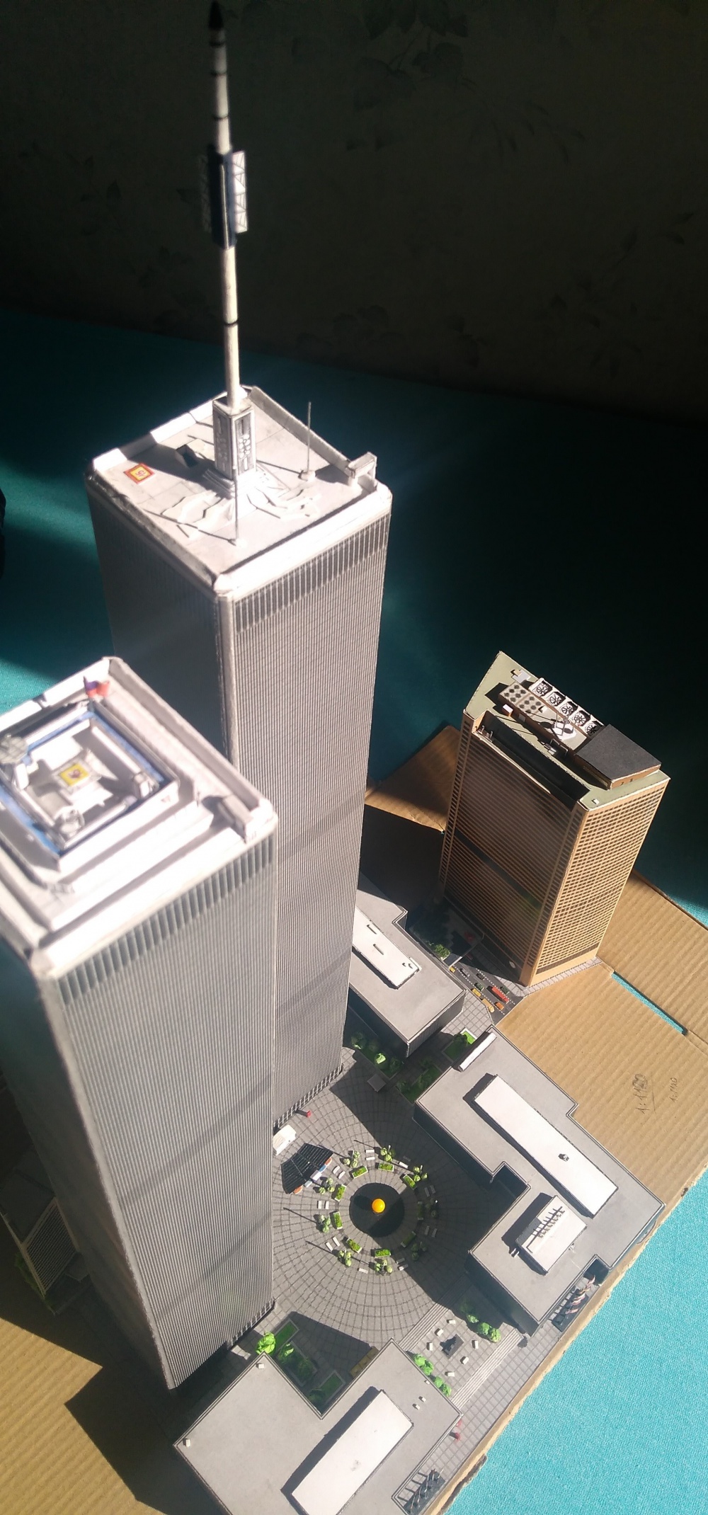 World Trade Center (WTC), Twin Towers - 1:1100 (Plná velikost v novém okně) World Trade Center (WTC), Twin Towers - 1:1100