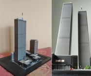 World Trade Center (WTC), Twin Towers - 1:1100