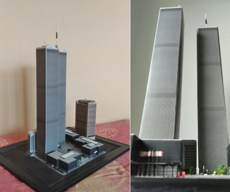 World Trade Center (WTC), Twin Towers - 1:1100 World Trade Center (WTC), Twin Towers - 1:1100