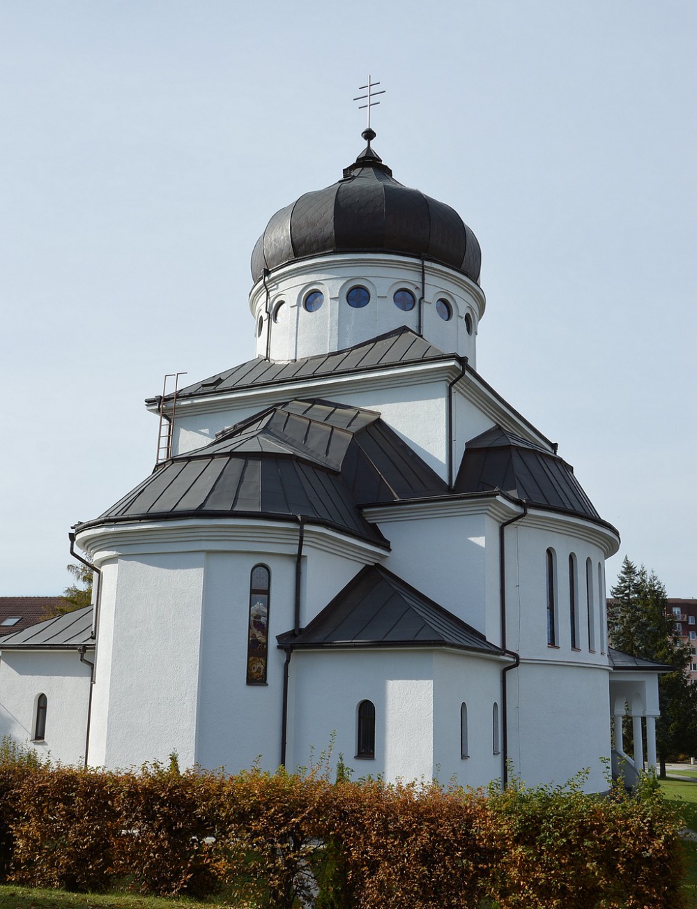 Chrám sv. Cyrila a Metoda v Stropkove (Plná velikost v novém okně) Chrám sv. Cyrila a Metoda v Stropkove