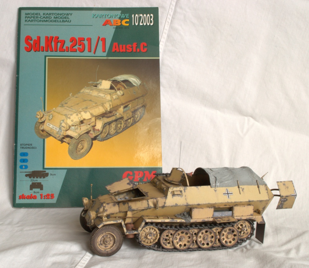 Sd.Kfz. 251/1 Ausf. C (Pln� velikost v nov�m okn�) Sd.Kfz. 251/1 Ausf. C