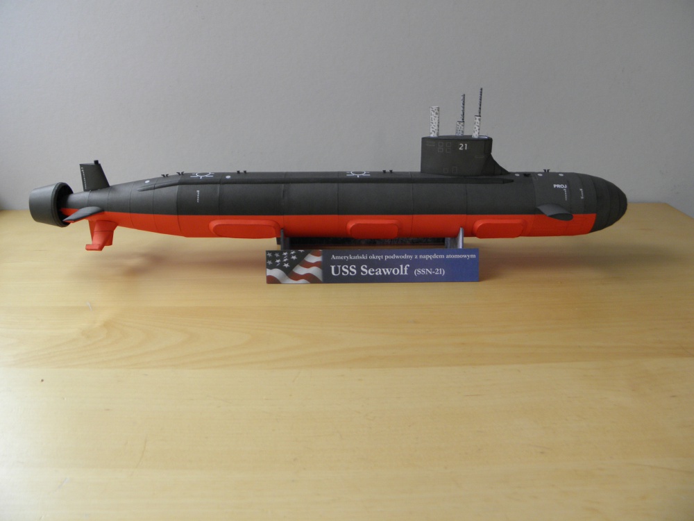 USS Seawolf (Plná velikost v novém okně) USS Seawolf