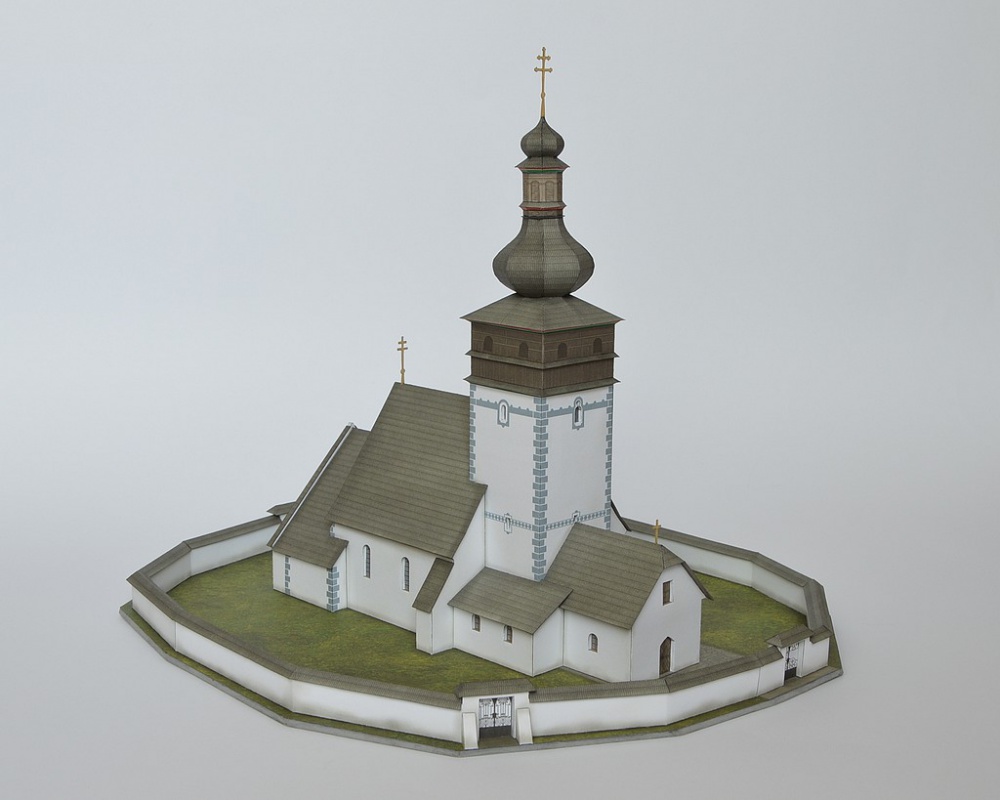 Kostol sv. Mikuláa v Porube (Plná velikost v novém okně) Kostol sv. Mikuláa v Porube