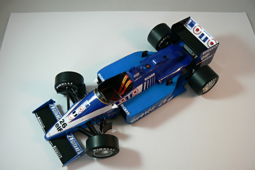 LIGIER JS27, J. Laffite-GP France 1986 (Plná velikost v novém okně) LIGIER JS27, J. Laffite-GP France 1986