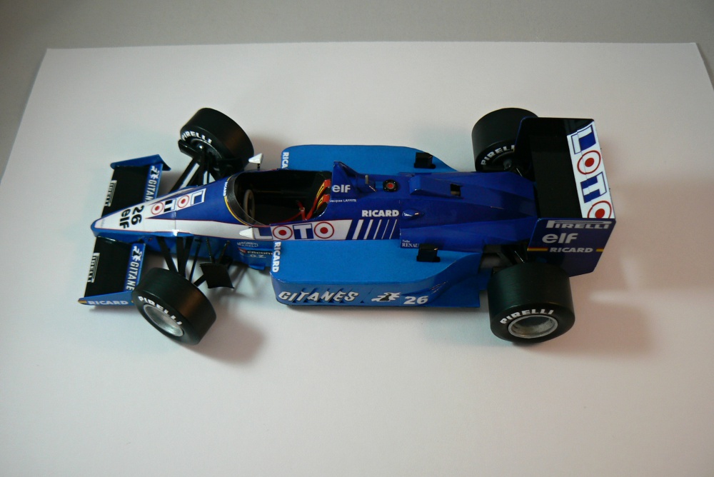 LIGIER JS27, J. Laffite-GP France 1986 (Plná velikost v novém okně) LIGIER JS27, J. Laffite-GP France 1986