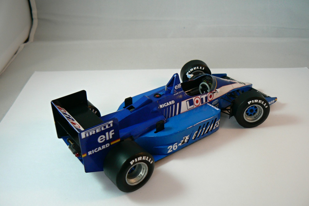 LIGIER JS27, J. Laffite-GP France 1986 (Plná velikost v novém okně) LIGIER JS27, J. Laffite-GP France 1986