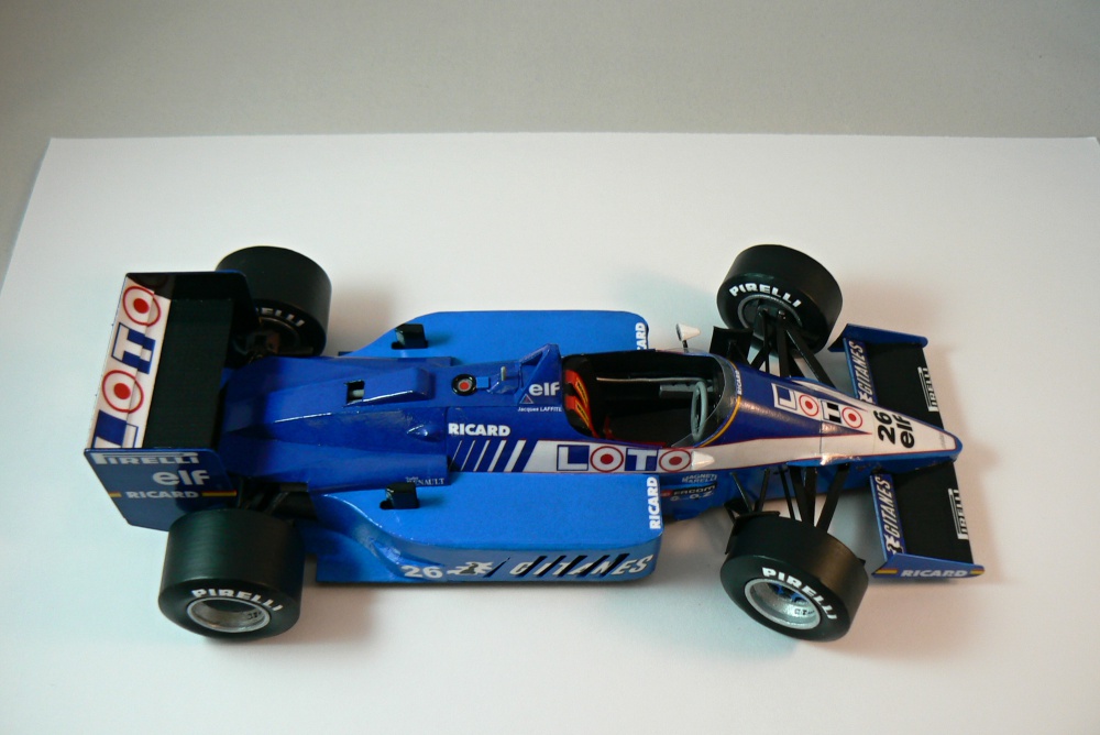 LIGIER JS27, J. Laffite-GP France 1986 (Plná velikost v novém okně) LIGIER JS27, J. Laffite-GP France 1986
