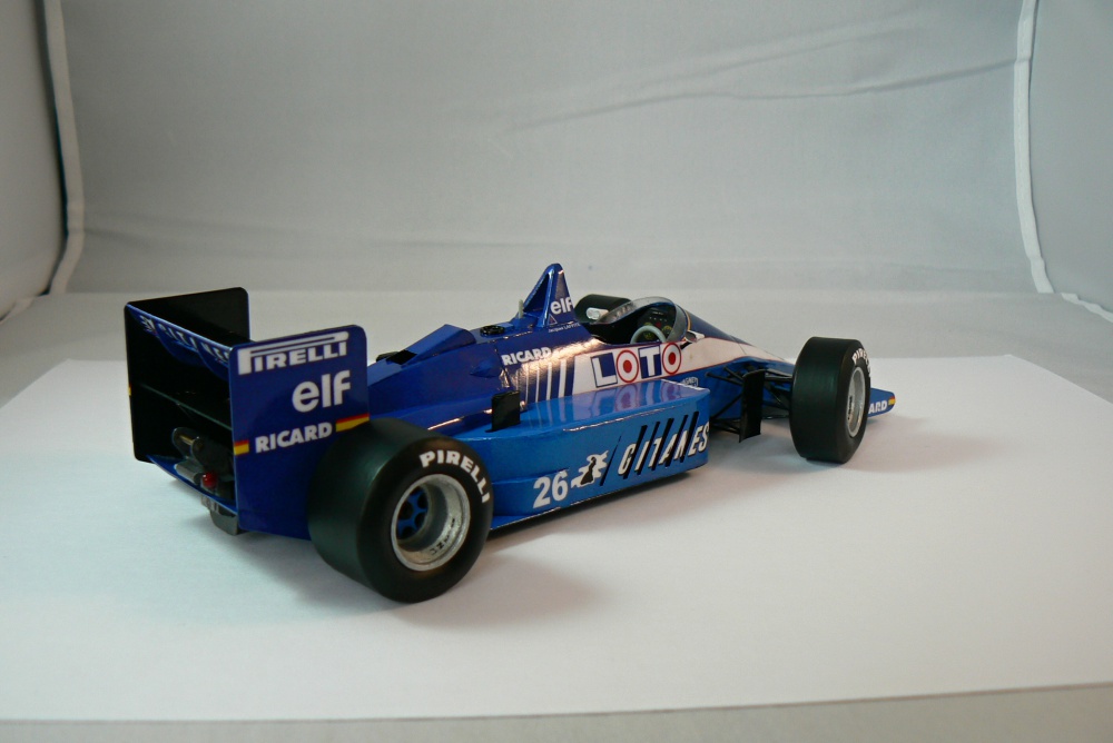 LIGIER JS27, J. Laffite-GP France 1986 (Plná velikost v novém okně) LIGIER JS27, J. Laffite-GP France 1986