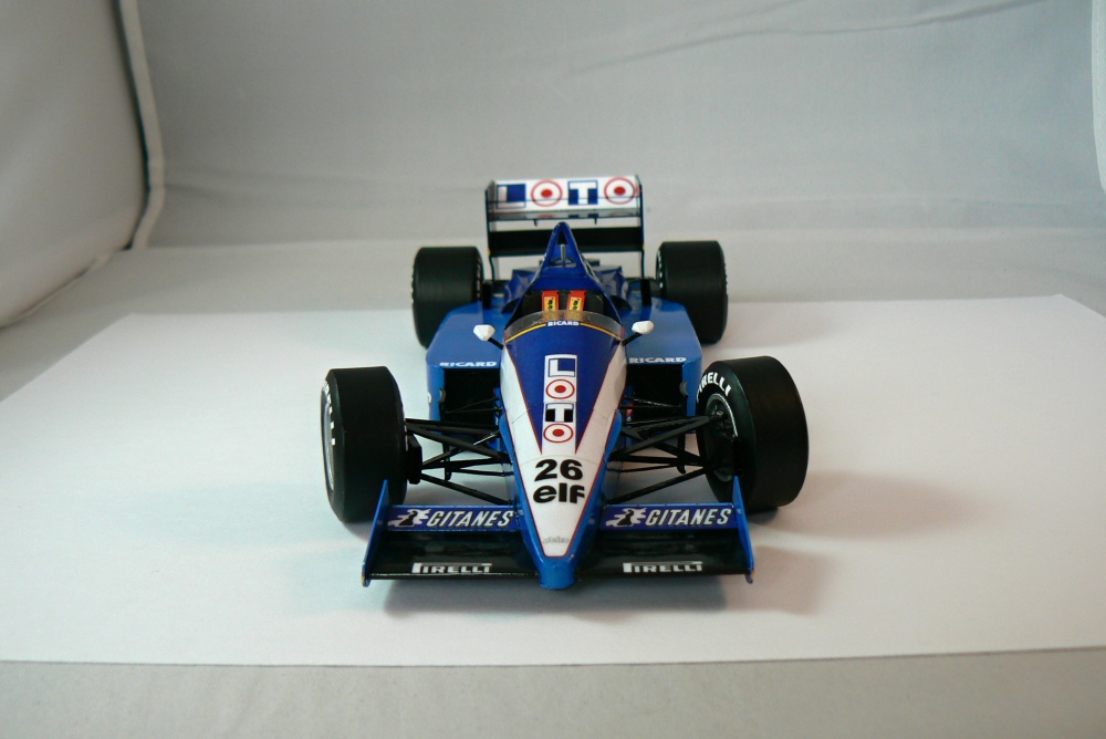 LIGIER JS27, J. Laffite-GP France 1986 (Plná velikost v novém okně) LIGIER JS27, J. Laffite-GP France 1986